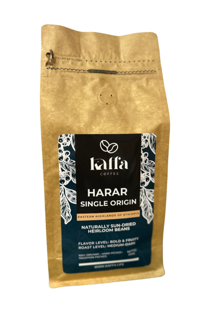 Brown Coffee Product Label (10 x 15 cm)